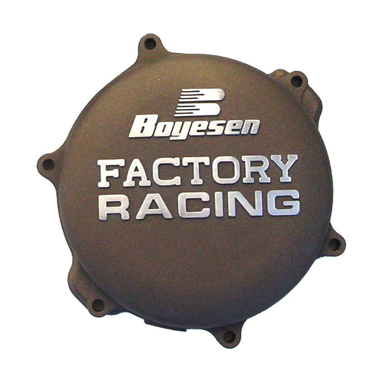 Boyesen Clutch Cover - Honda CRF450R 2017-25, CRF450RX 2017-25 - Magnesium