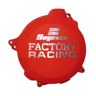 Boyesen Clutch Cover - Suzuki RMZ250 2007-25 - Red
