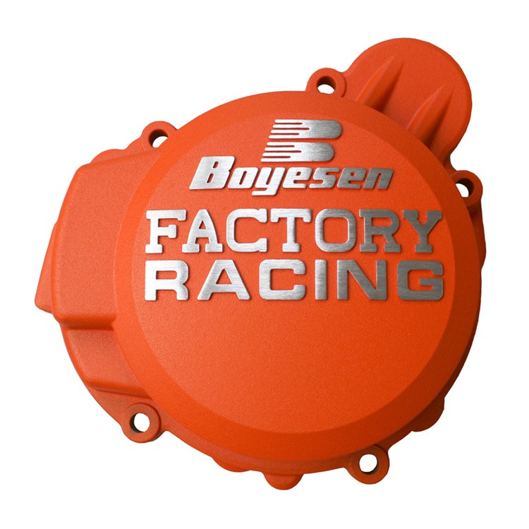 Boyesen Ignition Cover - KTM/Husqvarna SX65 2009-23, TC65 2017-23 - Orange