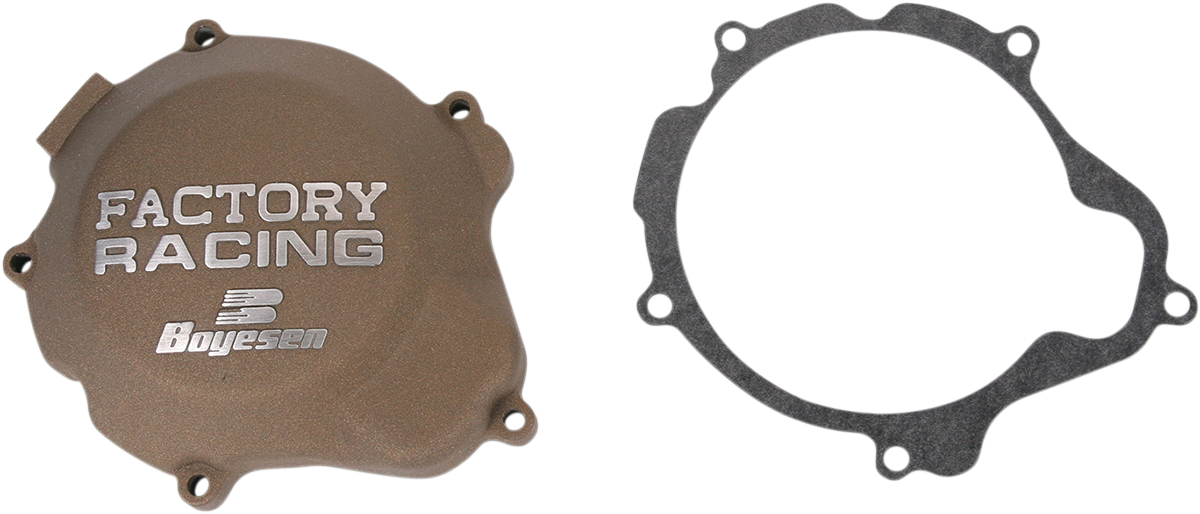 Boyesen Ignition Cover - Kawasaki KX250 1990-2004 - Magnesium