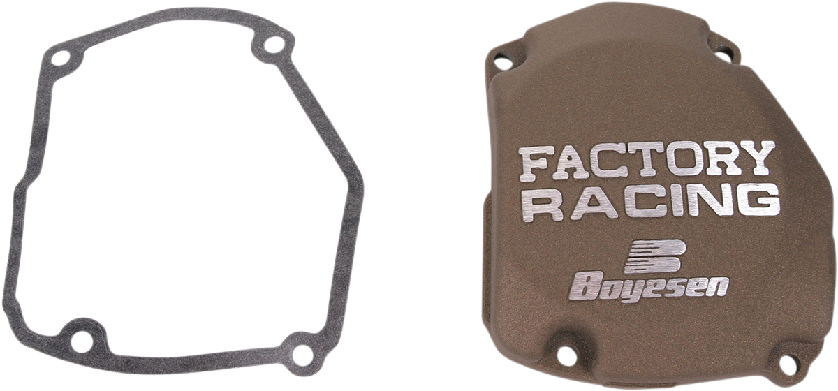 Boyesen Ignition Cover - Suzuki RM125 1998-08 - Magnesium